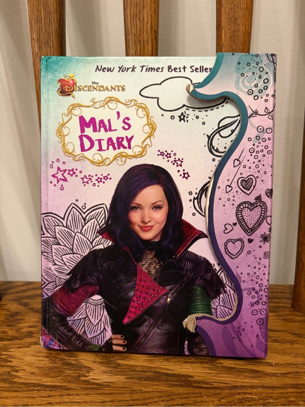 Disney Descendants Mal's Diary Hardcover Book